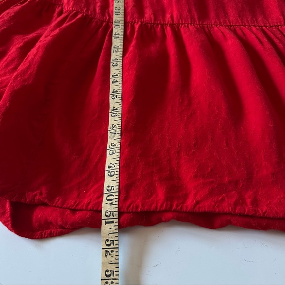 Anthropologie Maeve Wendy Red Tiered Maxi Dress Size 1X - Picture 14 of 16